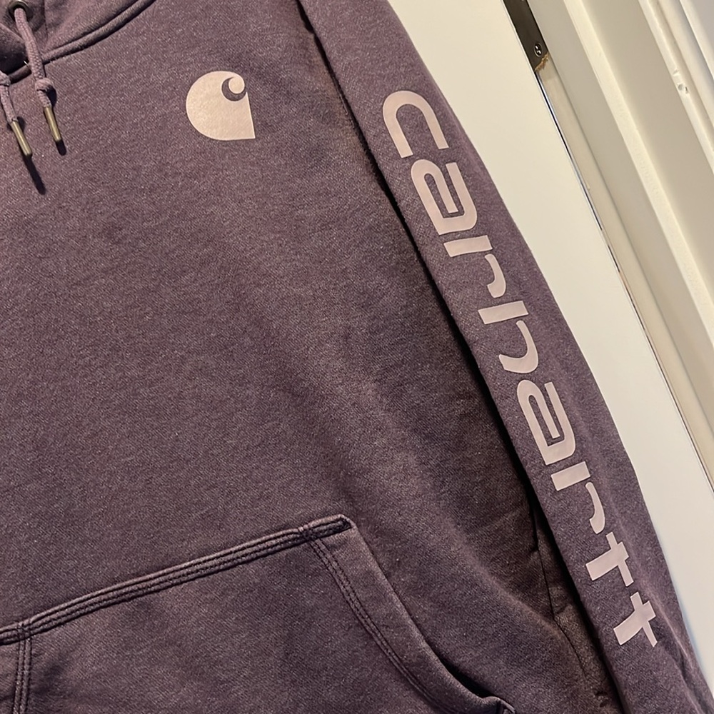 Carhartt sweatshirt dark purple. Excellent condition
